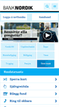 Mobile Screenshot of banknordik.fo